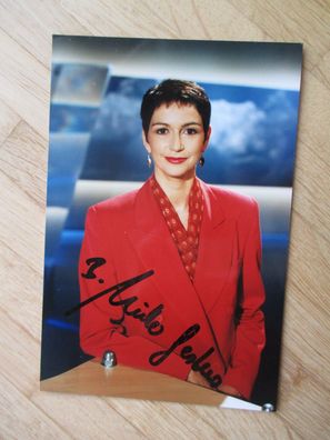 HR Fernsehmoderatorin Barbara Müller-Geskes - handsigniertes Autogramm!!