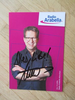 Radio Arabella Moderator Uli Flori - handsigniertes Autogramm!