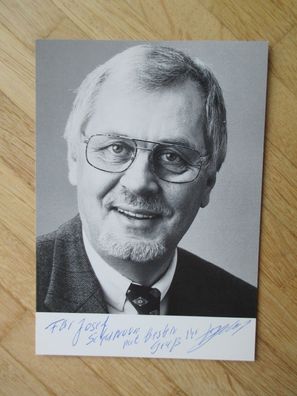 MdB CDU Politiker Siegfried Helias - handsigniertes Autogramm!!!