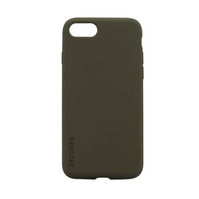 Decoded Slicone Backcover für iPhone SE3/SE2/8/7/6s/6 - Olive