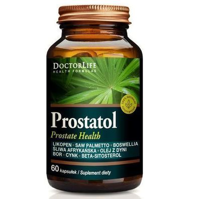 Prostatol 896mg - 60 Kapseln fér eine gesunde Prostata, Kraftvolle Formel