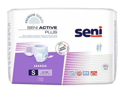 Seni Active Plus Inkontinenzhosen 10 Stk. Gr. S