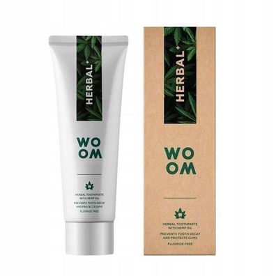 Woom Kräuter+ Zahncreme, 75ml