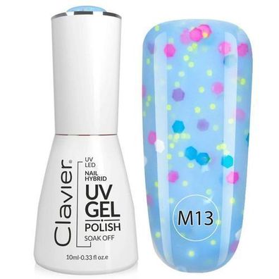 Clavier Luxus Mehrere Geschmacksrichtungen Hybrid Nagellack M13 Heidelbeere, 10ml