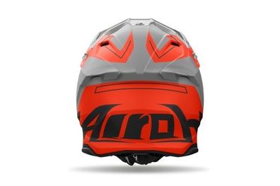 Crosshelm Endurohelm Schutzhelm Motocrosshelm Motorradhelm Rollerhelm Grau Orange