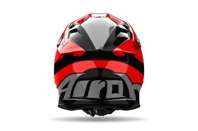 Crosshelm Endurohelm Schutzhelm Motocrosshelm Motorradhelm Rollerhelm Rot Grau