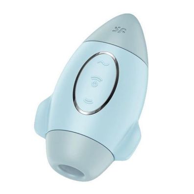 Satisfyer Mission Control Luftdruckstimulator für Klitoris, Blau