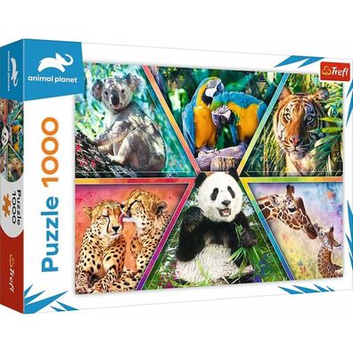 TREFL Puzzle Animal Planet: Tierreich 1000 Teile