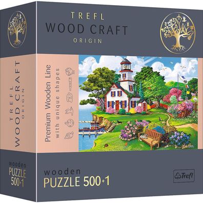 TREFL Wood Craft Origin Puzzle Summer Retreat 501 Teile