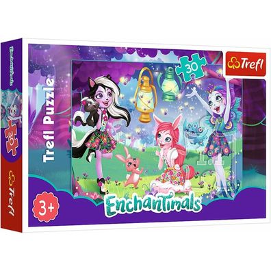 TREFL Puzzle Enchantimals: die magische Welt 30 Teile