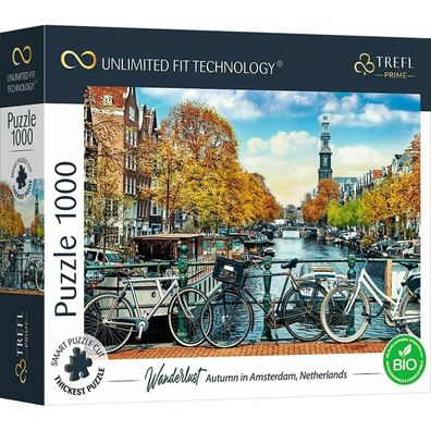 TREFL Puzzle UFT Wanderlust: Herbst in Amsterdam 1000 Teile