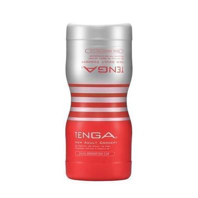 Tenga Dual Sensation Cup: Einweg-Masturbator mit Doppelstimulation