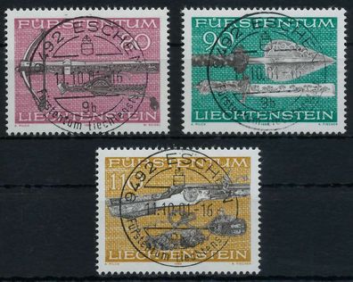 Liechtenstein 1980 Nr 751-753 zentrisch gestempelt X82805A