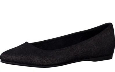 Ballerina black metallic - Farbe: black metallic Schuhgröße: EUR 36