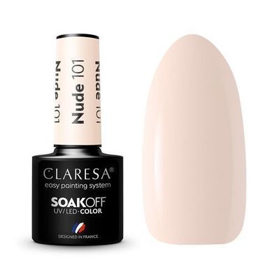 Clarese UV/ LED Nude Hybrid Nagellack 101, 5g