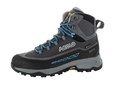 Asolo Arctic GV ML grey gunmetal/blue Winterwanderschuhe