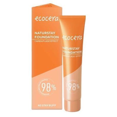 Ecocera Naturaler Stay Buff Foundation - 30ml