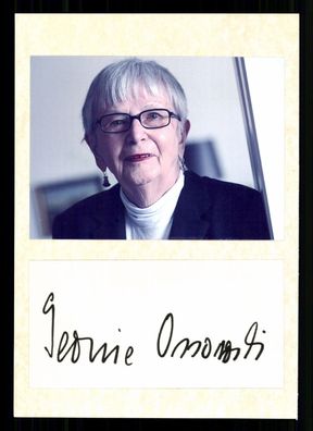 Leonie Ossowski 1925-2019 Deutsche Schriftstellerin Original Signiert + G 42997