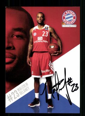 Malcolm Delaney Bayern München Basketball Original Signiert + A 238404