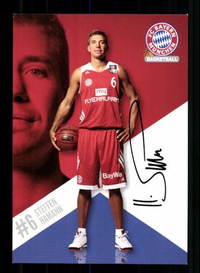 Steffen Hamann Bayern München Basketball Original Signiert + A 238410