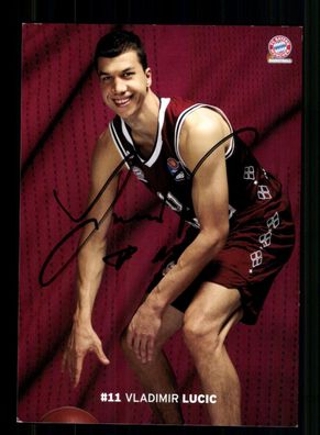 Vladimir Lucic Bayern München Basketball Original Signiert + A 238373