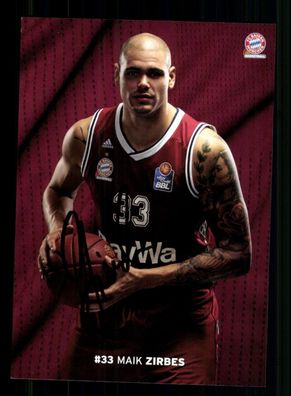 Maik Zirbes Bayern München Basketball Original Signiert + A 238376