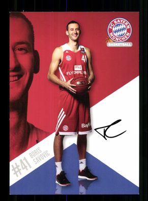 Boris Savovic Bayern München Basketball Original Signiert + A 238409