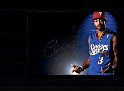 Allen Iverson Amerikanischer Basketballspieler NBA Foto Original + A 238494