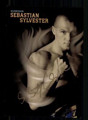 Sebastian Sylvester Autogrammkarte Original Signiert Boxen + A 237585