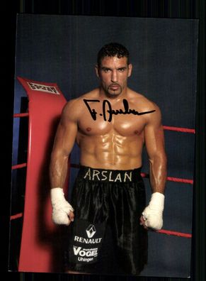 Firat Arslan Autogrammkarte Original Signiert Boxen + A 237614