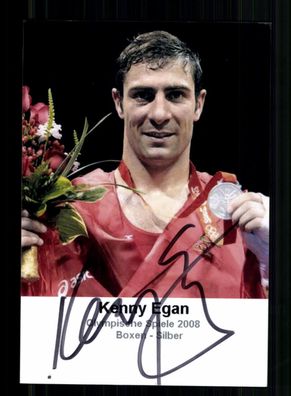 Kenny Egan Foto Original Signiert Boxen + A 237678