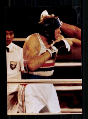 Robert Wells Britischer Boxer 3. Olympia 1984 Original Signiert + A 237681