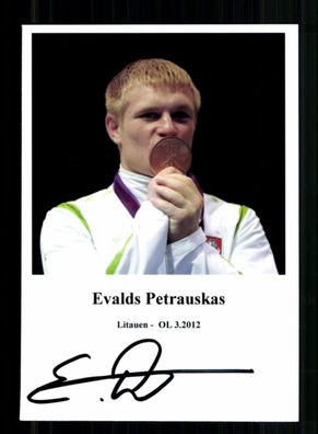 Evaldas Petrauskas Litauischer Boxer 3. Olympia 2012 Original + A 237690