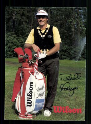 Bernhard Langer Autogrammkarte Golf Original Signiert + A 236911