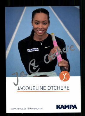 Jaqueline Otchere Autogrammkarte Original Signiert Leichtathletik + A 238140