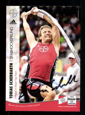 Tobias Scherbarth Autogrammkarte Original Signiert Leichtathletik + A 238147
