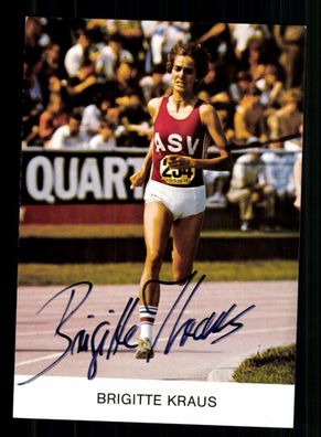 Brigitte Kraus Autogrammkarte Original Signiert Leichtathletik + A 238179