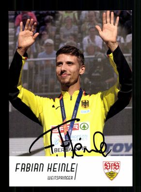 Fabian Heinle Autogrammkarte Original Signiert Leichtathletik + A 238122