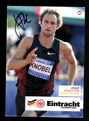 Jan Felix Knobel Autogrammkarte Original Signiert Leichtathletik + A 238126