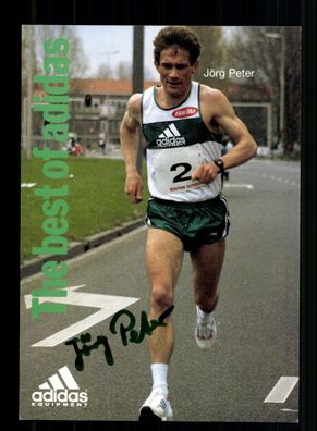 Jörg Peter Autogrammkarte Original Signiert Leichtathletik + A 238181