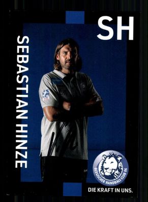 Sebastian Hinze Autogrammkarte Bergischer HC Handball + A 237772