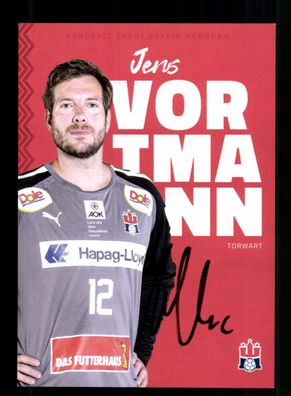 Jens Vortmann Sport Verein Hamburg Autogrammkarte Handball + A 237860