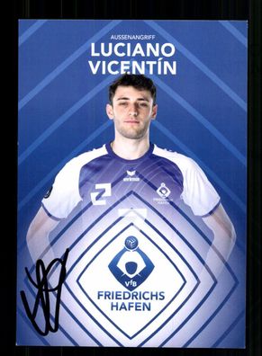 Luciano Vicentin Vfb Friedrichshafen Original Signiert Volleyball + A 238299