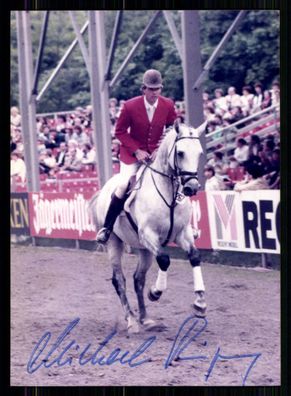 Dr. Michael Lüfing TOP Foto Original Signiert Reiten + A 85386