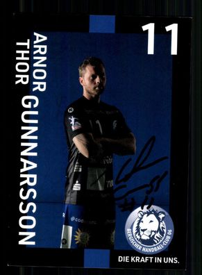 Arnor Thor Gunnarsson Autogrammkarte Bergischer HC Handball + A 237773