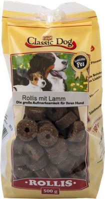 Classic Snack Rollis Lamm 500g