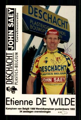 Etienne de Wild Belgischer Radrennfahrer 2. Olympia 2000 Original + A 237044