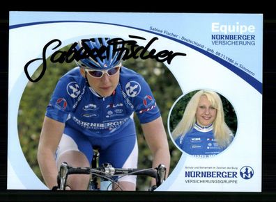 Sabine Fischer Autogrammkarte Original Signiert Radsport + A 237093