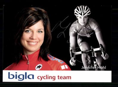 Jennifer Hohl Autogrammkarte Original Signiert Radsport + A 237103