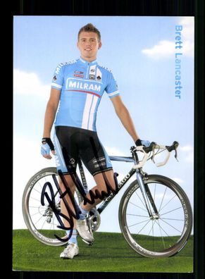 Brett Lancaster Autogrammkarte Original Signiert Radsport + A 237158